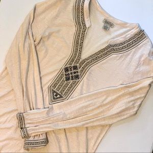 Lucky Brand Bohemian Tunic top